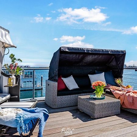 Schwimmendes Haus Aloha Villa ออลเพนิทซ์ ภายนอก รูปภาพ