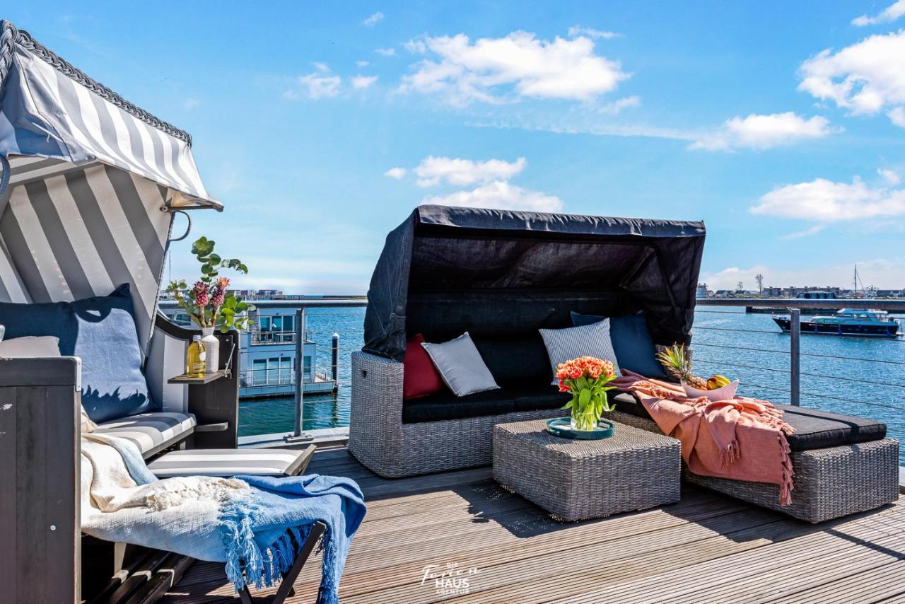 Schwimmendes Haus Aloha Villa ออลเพนิทซ์ ภายนอก รูปภาพ