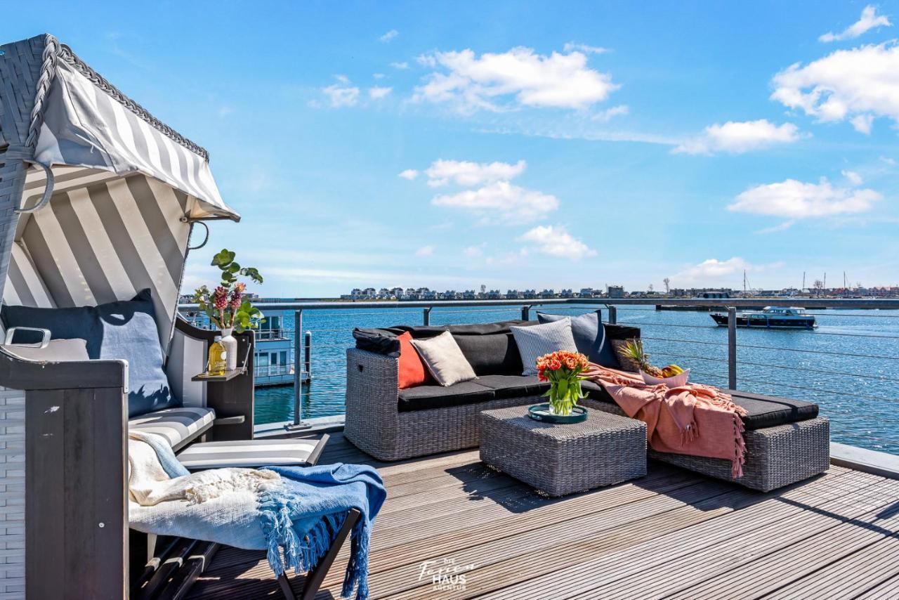 Schwimmendes Haus Aloha Villa ออลเพนิทซ์ ภายนอก รูปภาพ