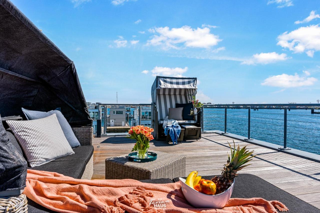 Schwimmendes Haus Aloha Villa ออลเพนิทซ์ ภายนอก รูปภาพ